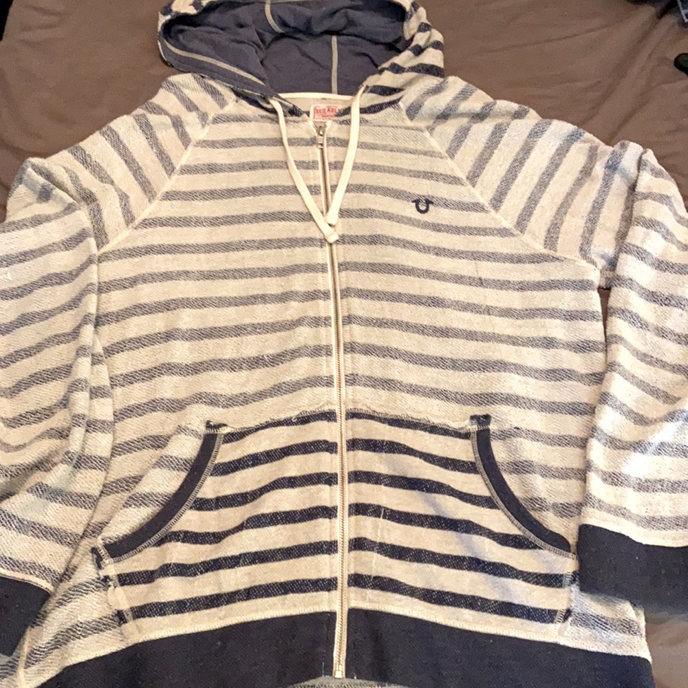 True religion zip up jacket